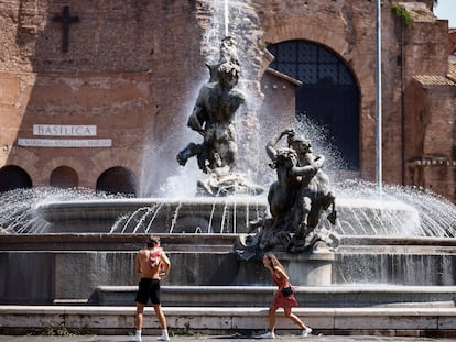 La cuarta ola de calor abrasa Europa, en imágenes