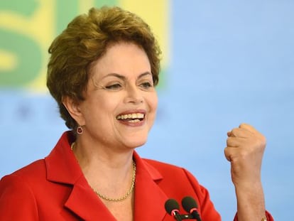 Rousseff, na semana passada em Brasília.