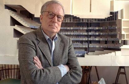 Robert Venturi, en abril de 1991, en Filadelfia.  