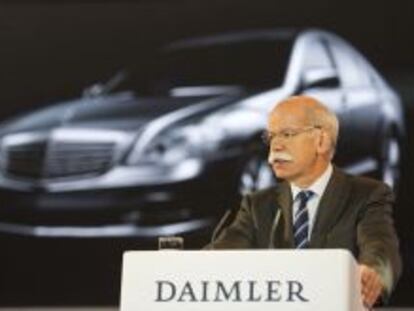 El presidente de Daimler, Dieter Zetsche. 