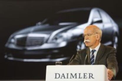 El presidente de Daimler, Dieter Zetsche. 