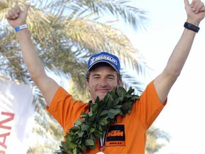 Marc Coma celebra su triunfo