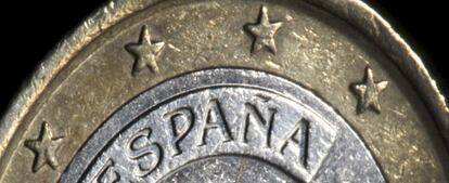 En la imagen, una moneda de euro de Espa&ntilde;a. EFE/Archivo