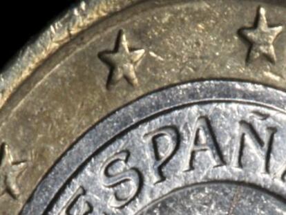 En la imagen, una moneda de euro de Espa&ntilde;a. EFE/Archivo