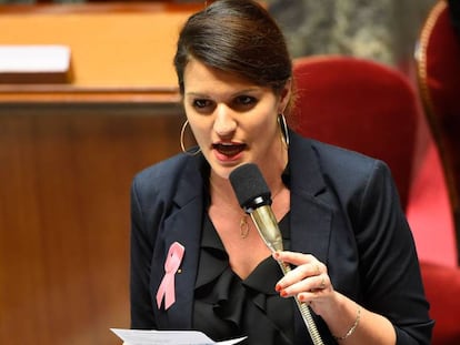 A secretária de Estado para a Igualdade Marlène Schiappa