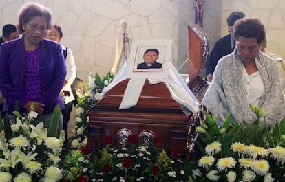 Funeral of Father Alejo Nabor in Puebla.