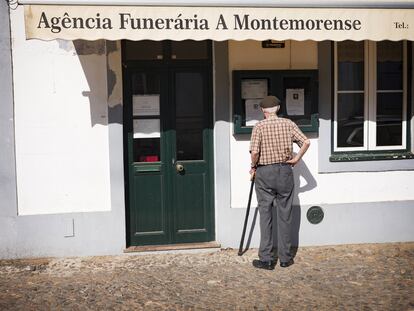 En medio siglo, Montemor ha perdido la mitad del vecindario.