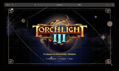 Juego en la nube de Microsoft a través de Safari.