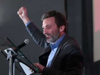 Mauricio Valiente, en un acto como candidato celebrado el pasado 17 de enero.