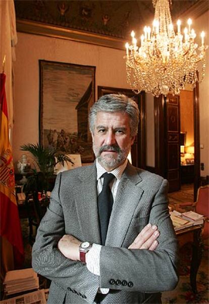 Manuel Marín, en su despacho del Congreso.