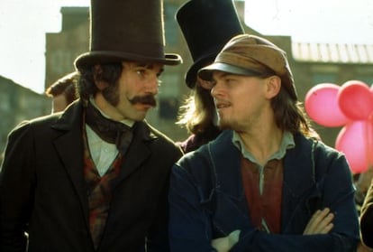 Daniel-Day Lewis y Leonado Dicaprio en 'Gangs of New York'.