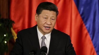 El presidente de China, Xi Jinping, en Manila (Filipinas), el pasado 20 de enero.