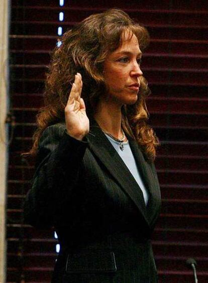 Lisa Nowak, en la vista preliminar el viernes.