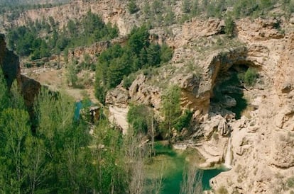 Las Chorreras. Enguídanos, Cuenca.