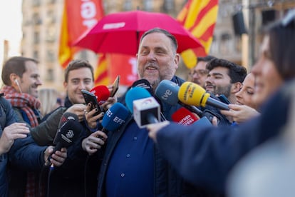 El presidente de ERC, Oriol Junqueras, en una imagen de archivo.