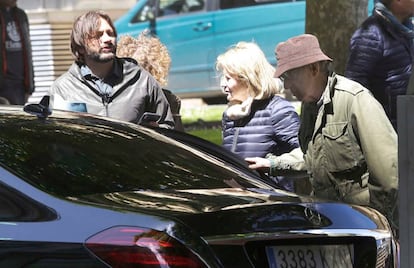 Woody Allen, durante su estancia en San Sebastián el pasado 12 de agosto.