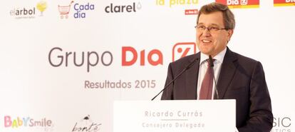 Ricardo Curr&aacute;s, consejero delegado de Dia