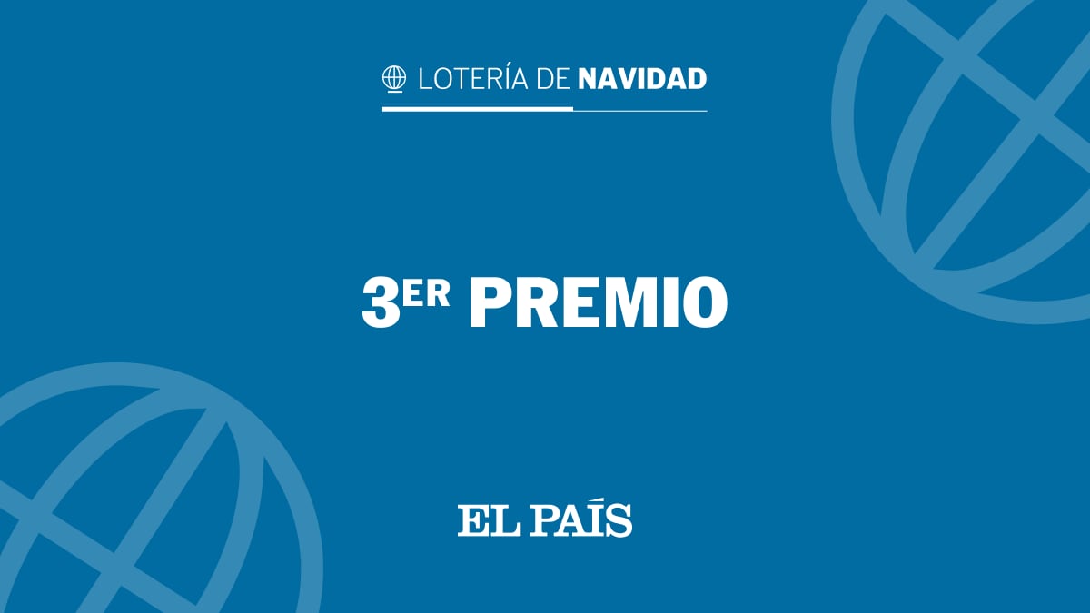 Tercer premio Lotería Navidad 2024