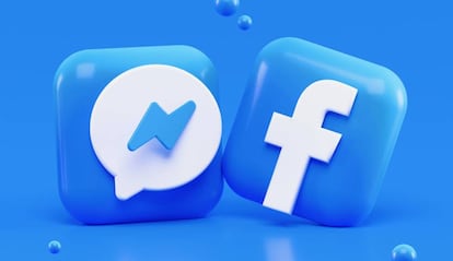Logos Messenger y Facebook