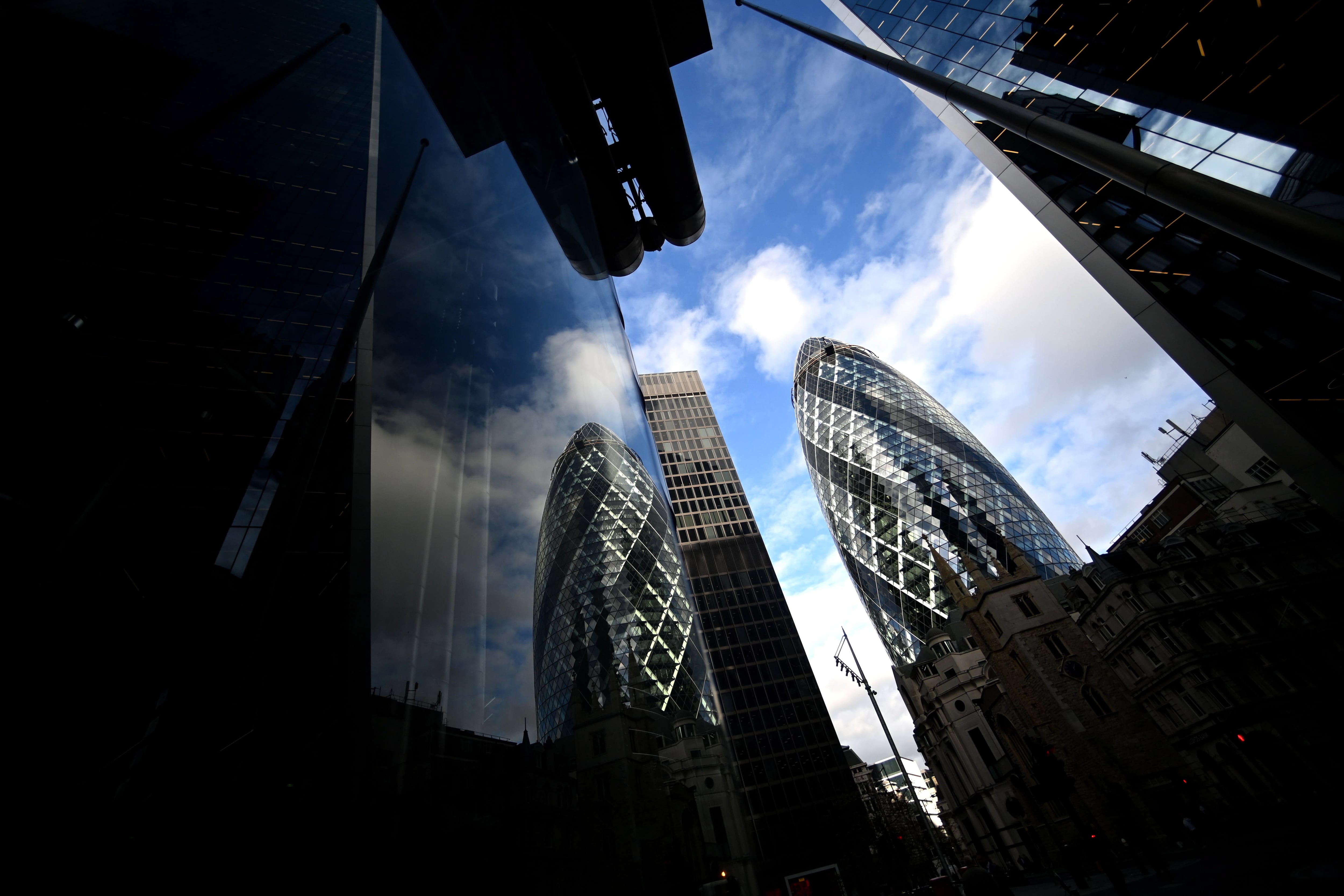 Distrito financiero de Londres.