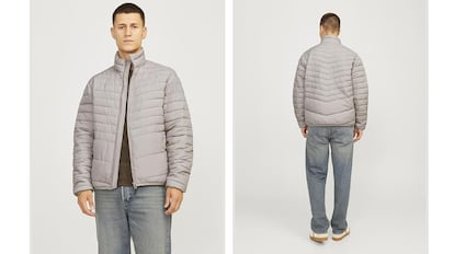 This men's quilted jacket from Jack and Jones is up to 58% off.