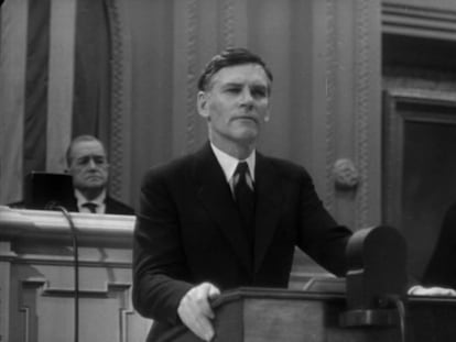 Walter Huston en 'El despertar de una nación'.