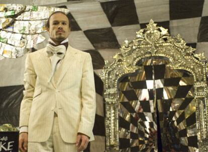 Heath Ledger, en una imagen de <i>El imaginario del doctor Parnassus.</i>