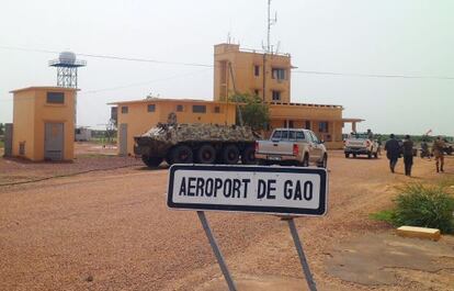 Una imagen de 2012 del aeropuerto de Gao.