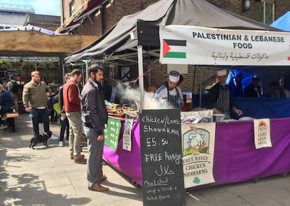 El puesto DEL kebab, Tottenham Court Road.