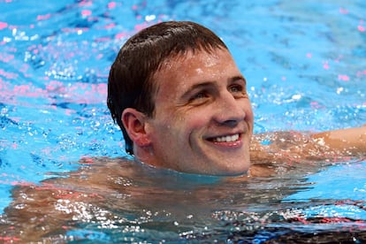 La sonrisa que conquistó al mundo: Ryan Lochte durante los Juegos Olímpicos de Londres en 2012.