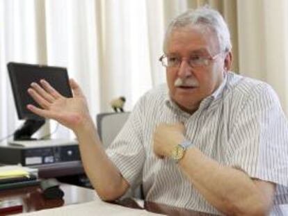 El expresidente madrileño Joaquín Leguina, durante una entrevista con EFE. EFE/Archivo