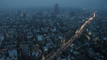 Panorámica de la zona norte de Ciudad de México.