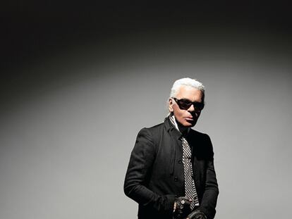 Autorretrato de Karl Lagerfeld