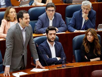 Ignacio Aguado, portavoz de Ciudadanos en la Asamblea de Madrid.  