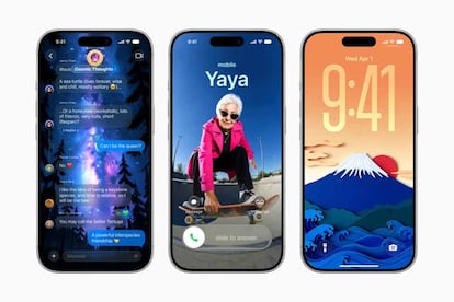 Uso en un iPhone de Apple Intelligence