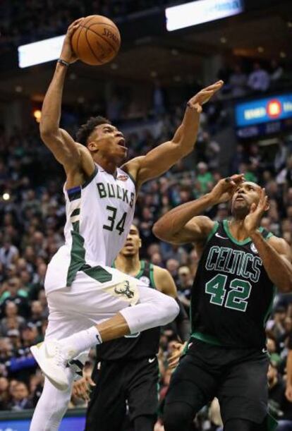 Antetokounmpo y Horford.