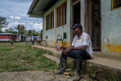 Eleodoro , líder de la comunidad de Cacarica