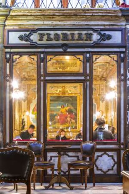 El café Florian, en Venecia.