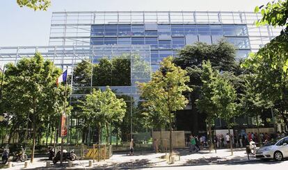 Sede de la Fundación Cartier, en París, edificio diseñado por Jean Nouvel.