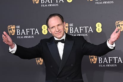 Ralph Fiennes en la gala de los premios Bafta celebrada el 16 de febrero de 2025 en Londres. 