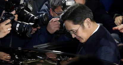 Lee Jay-yong, vicepresidente de Samsung, en enero.