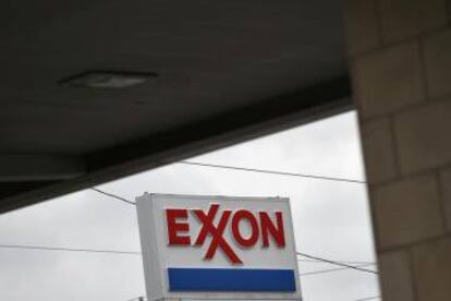 Gasolinera de Exxon en Houston (Texas, EE UU).