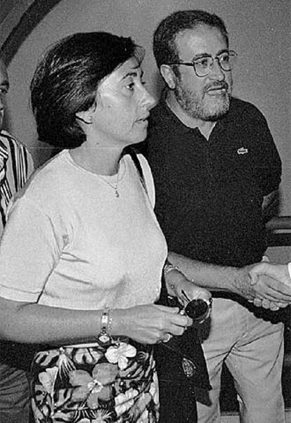 Rosa Aguilar y Luis Carlos Rejón, en una foto de archivo.