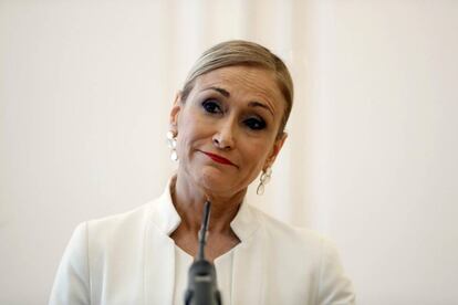 Cristina Cifuentes, en una imagen de archivo. 