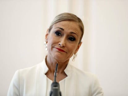 Cristina Cifuentes, en una imagen de archivo. 