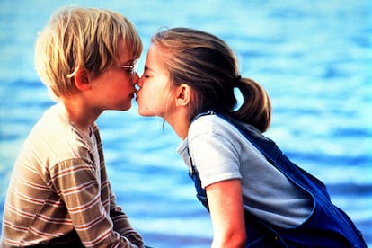 Macaulay Culkin y Anna Clumsky en My girl (Howard Zieff, 1991).