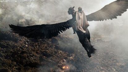 Un fotograma de 'Ira de Titanes 3D'