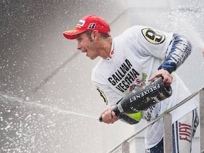 La carrera de Valentino Rossi, en imágenes