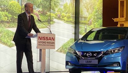 El secretario de Estado de Energía, José Domínguez Abascal, en el Foro Nissan.
