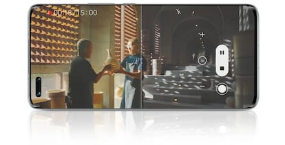 HONOR Magic 4 Pro es el primer 'smartphone' del mercado capacitado para grabar vídeo Log 4K de 10 bits y 60 fotogramas por segundo (fps).